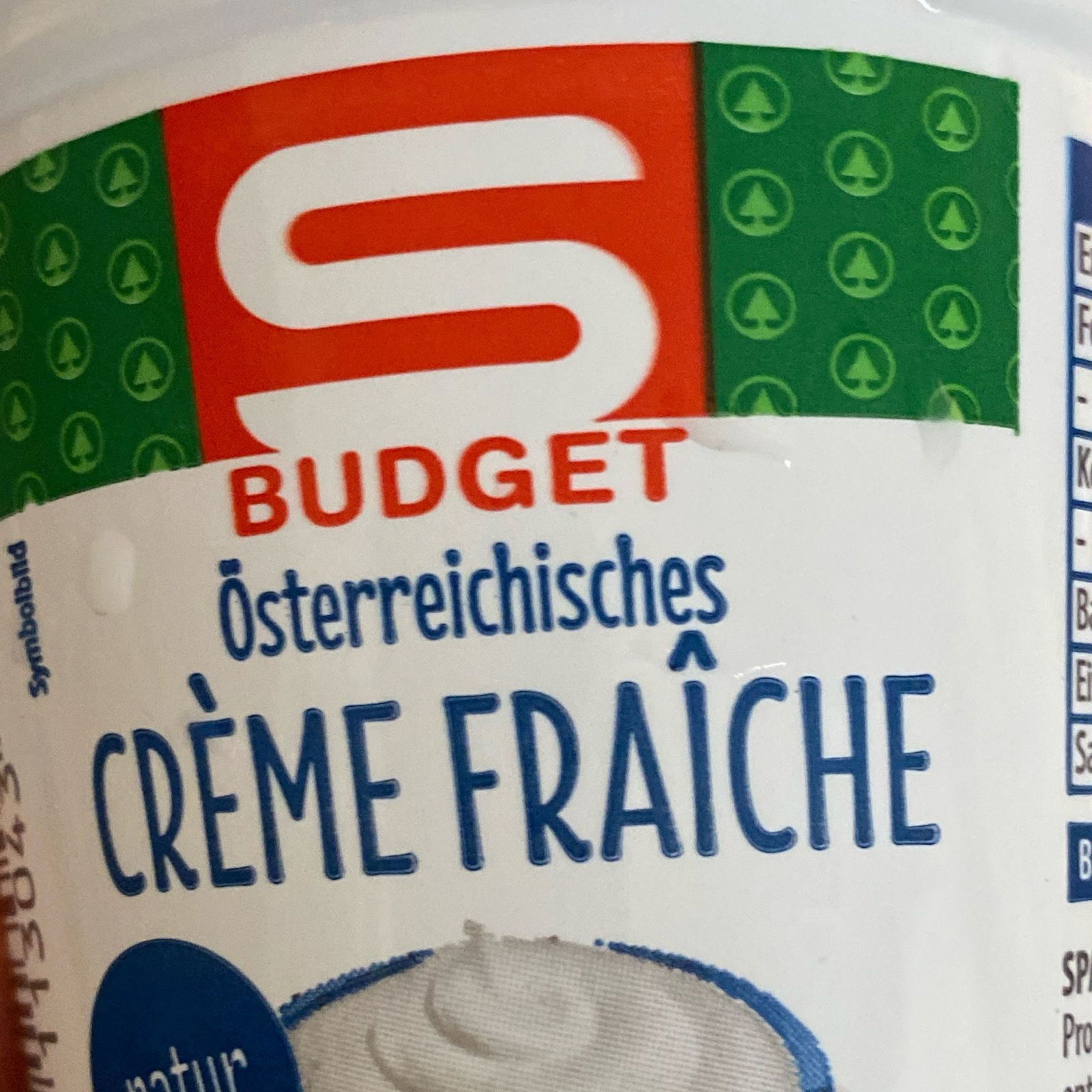 Creme Fraich natur