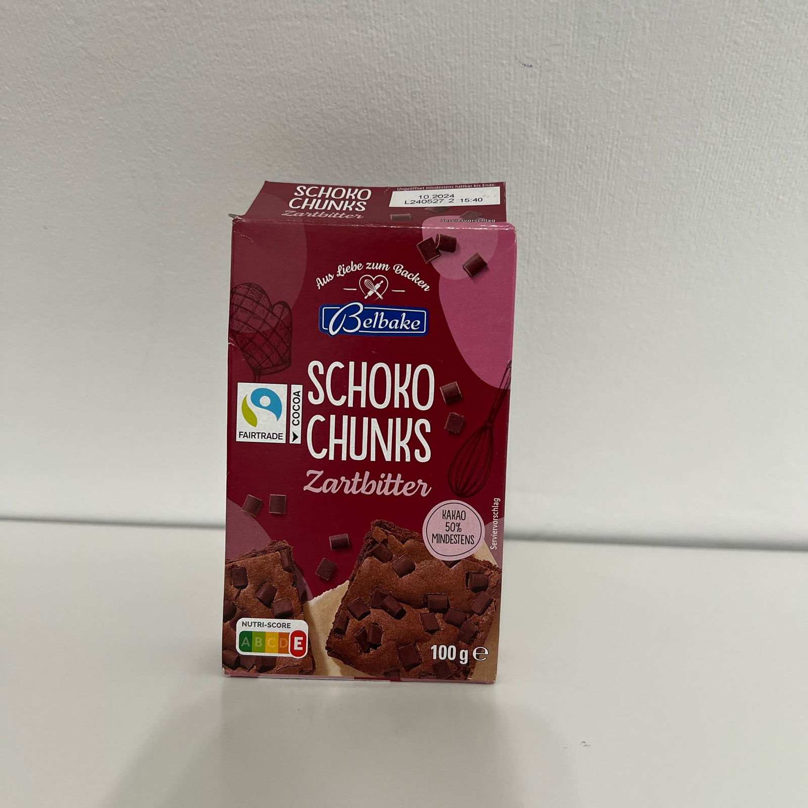 Schoko Chunks Zartbitter