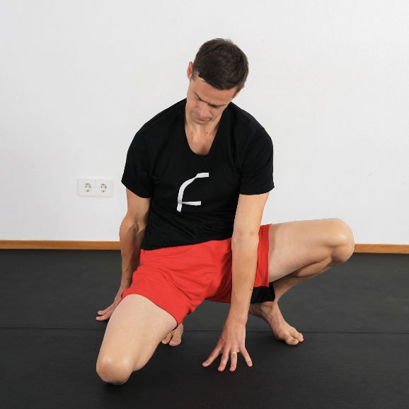 Fußstrech (einseitig) dynamisch