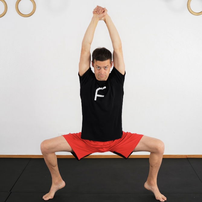 Horse Stance Heels up bounces