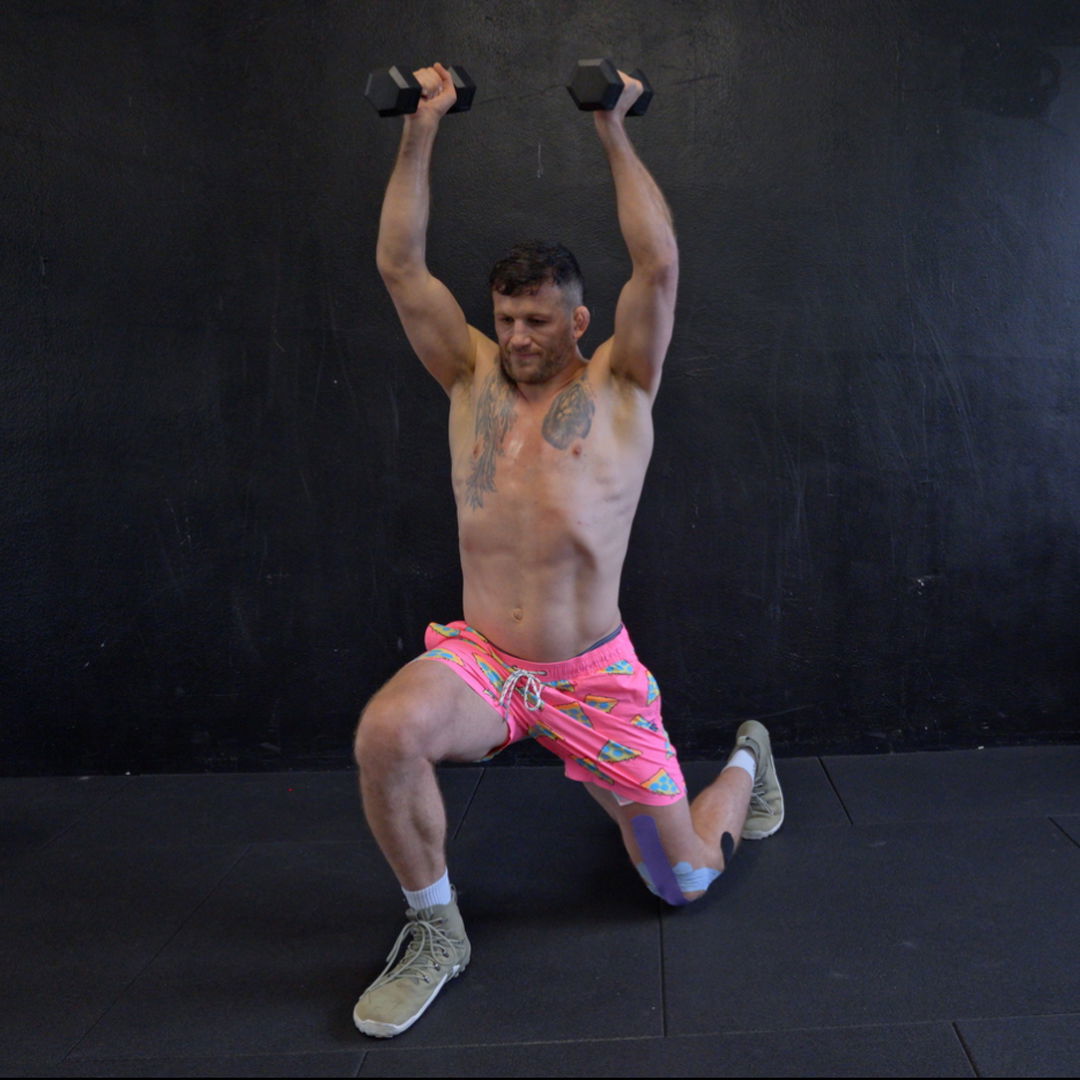 Overhead Ausfallschritte