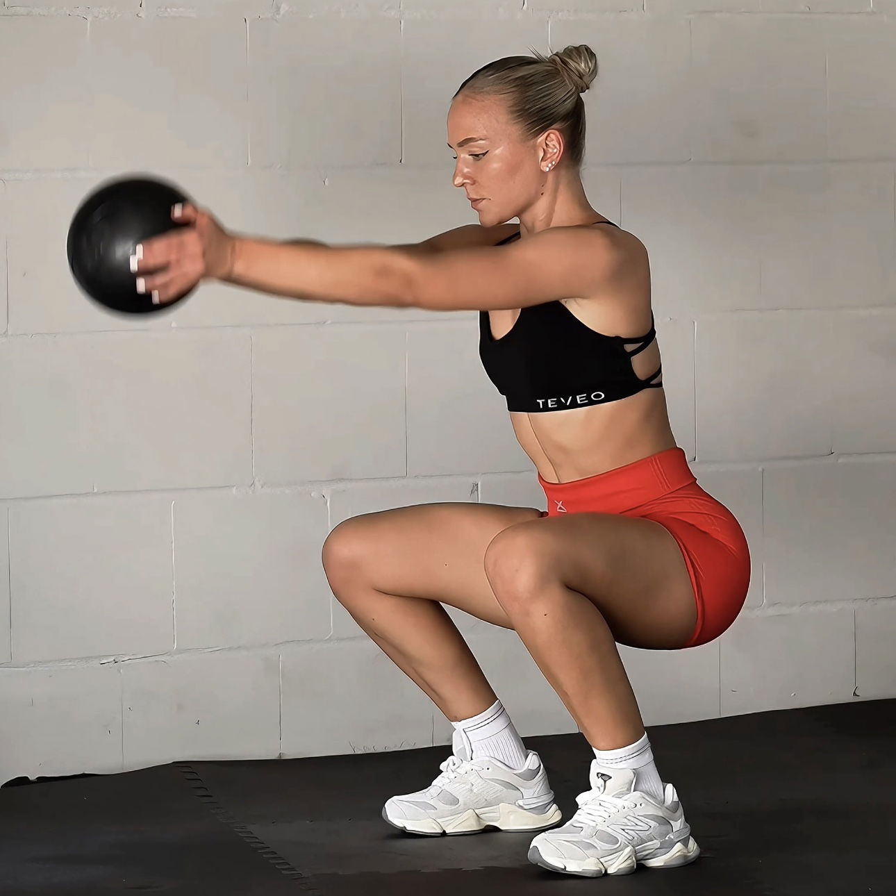 Squat To Front Raise