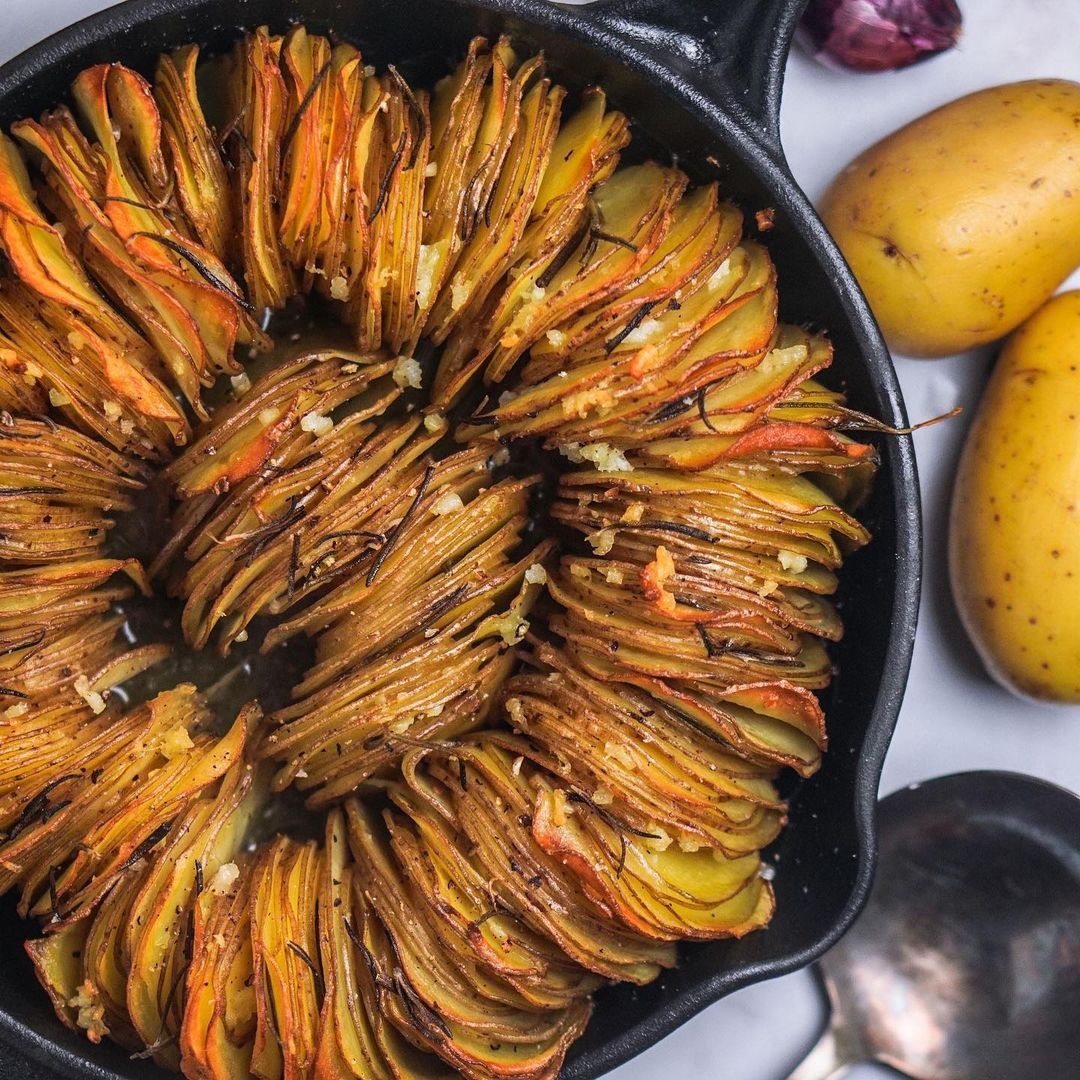 Knuspriger Fitness Kartoffelgratin