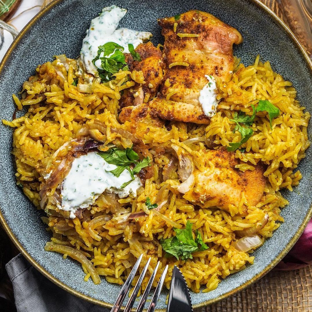 Gelbes Kokos Curry aus dem Ofen