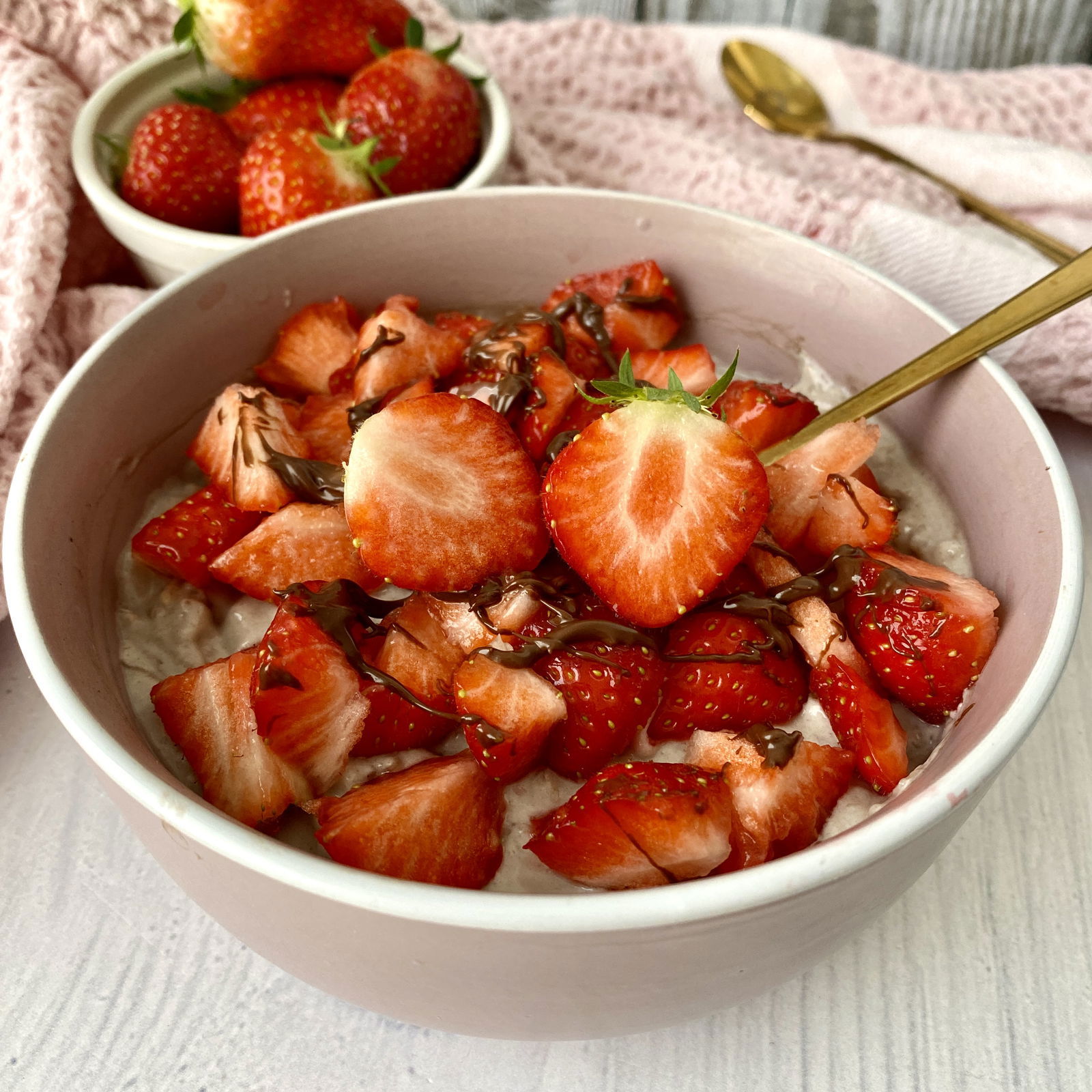 Erdbeer-Schoko Protein Oats