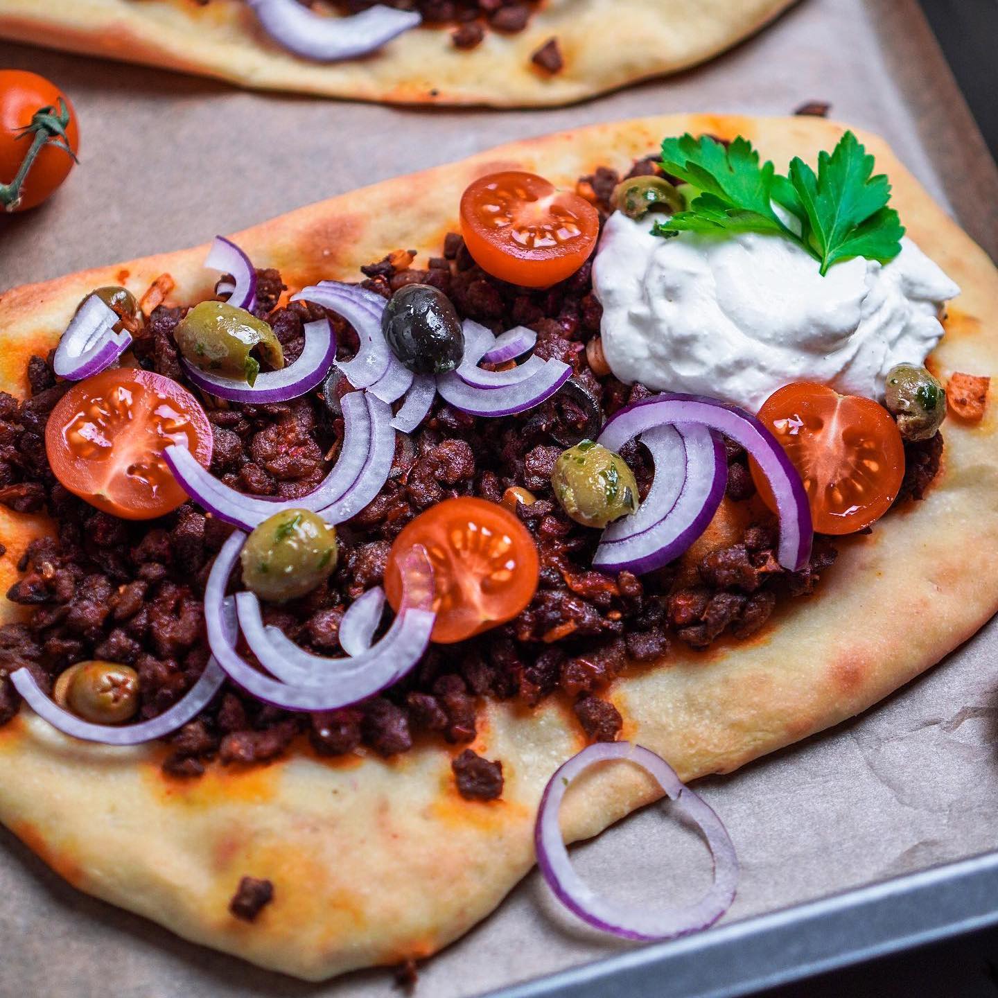 Veganes Lahmacun