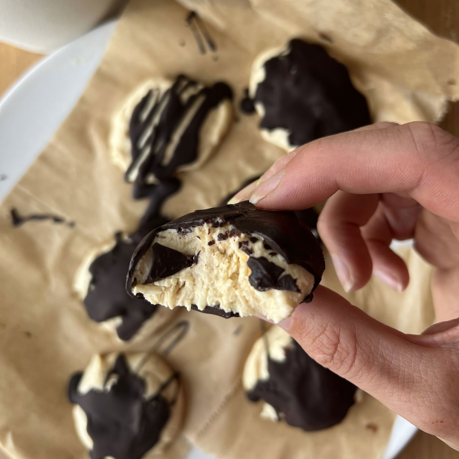Frozen Cookie Dough Bites