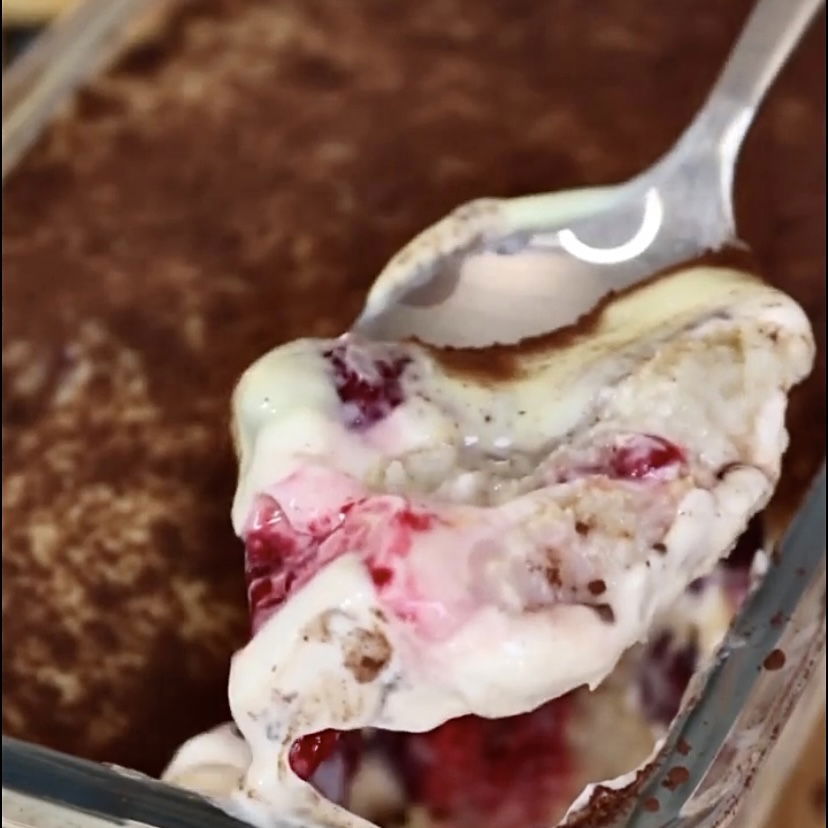 Protein Himbeer-Tiramisu