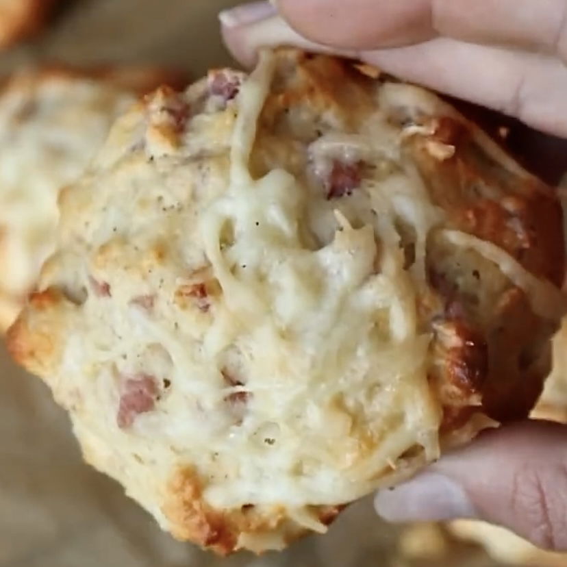 Käse-Schinken Brötchen