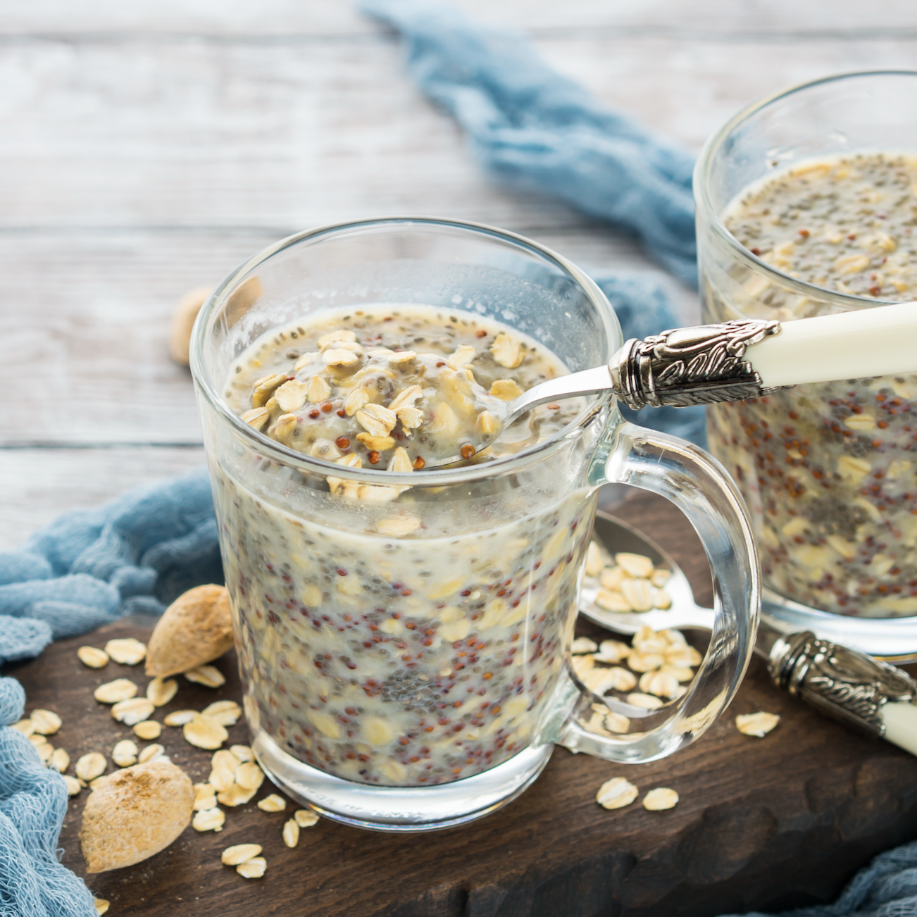 Haferflocken Protein müsli