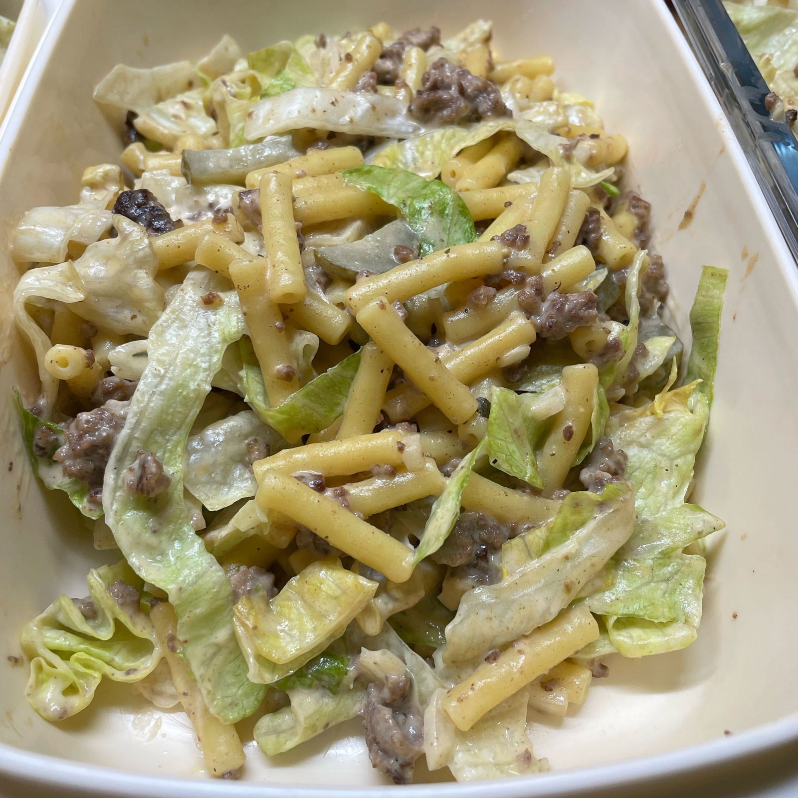 Big Mac and Chees Bowl ( Rezept Schmale Schulter)