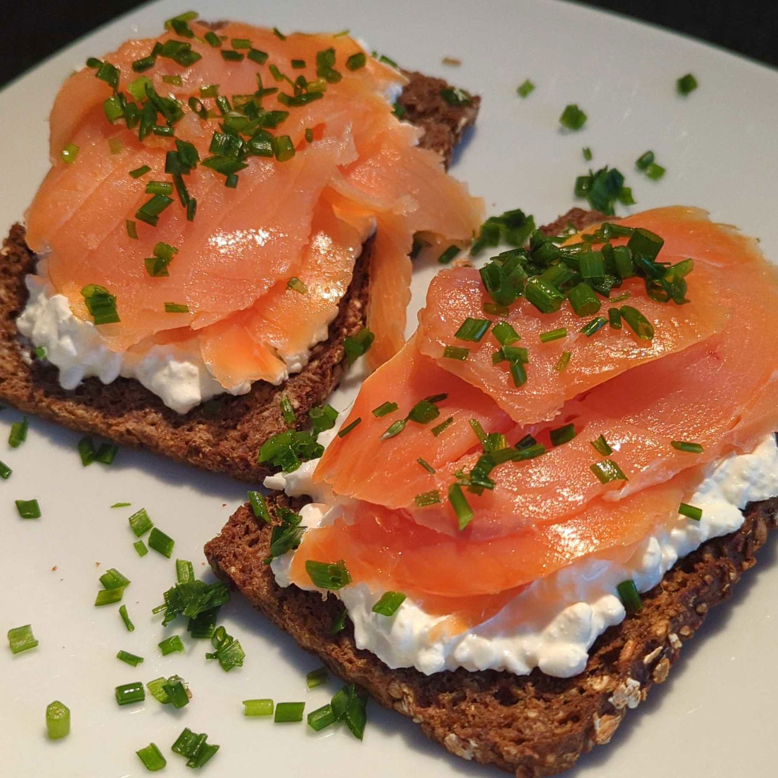 Lachs - Schnitten