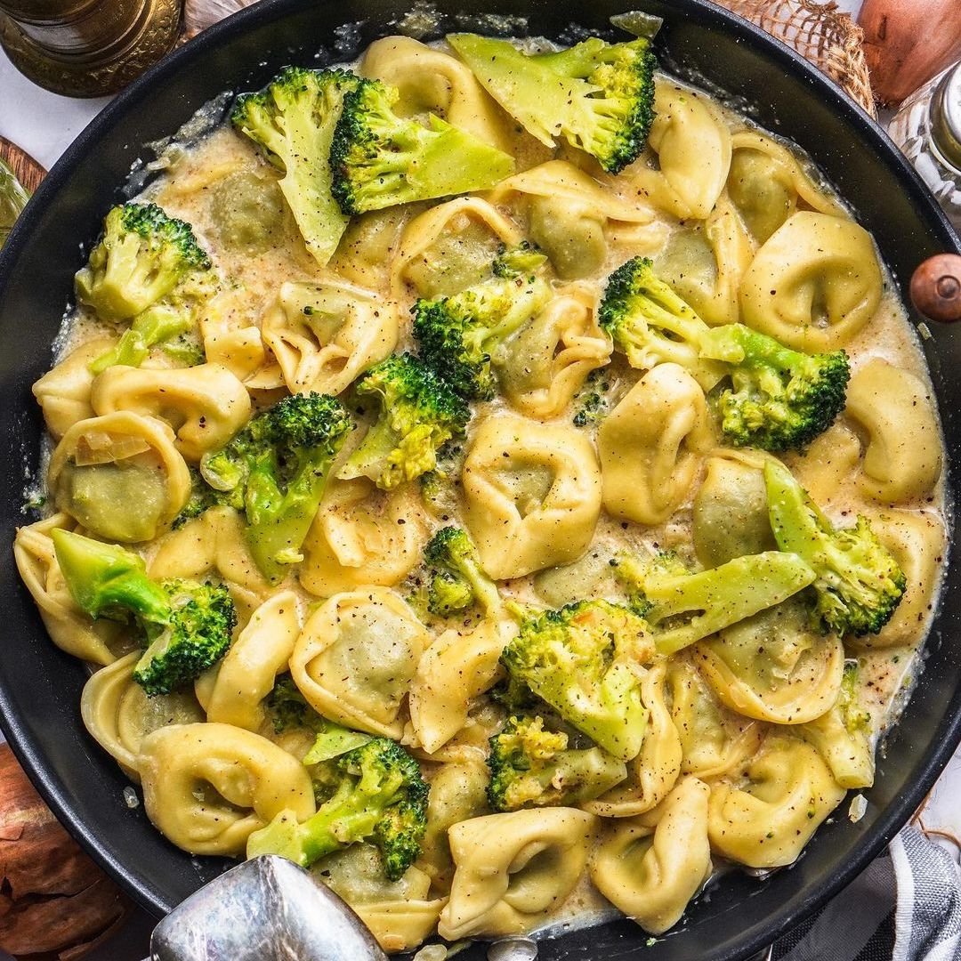 Tortellini mit Brokkoli homemade