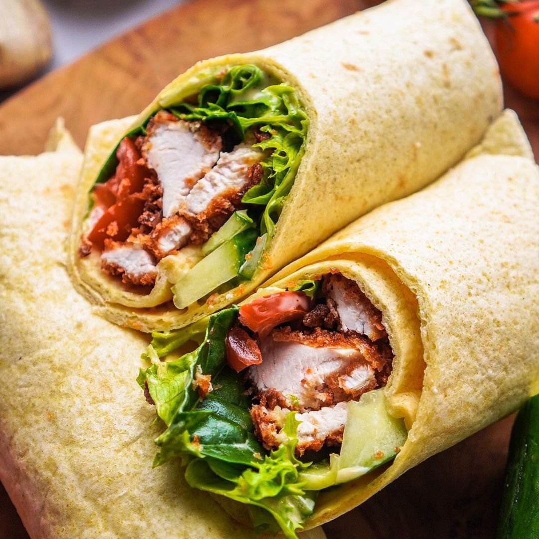 Crispy Chicken Wraps 1