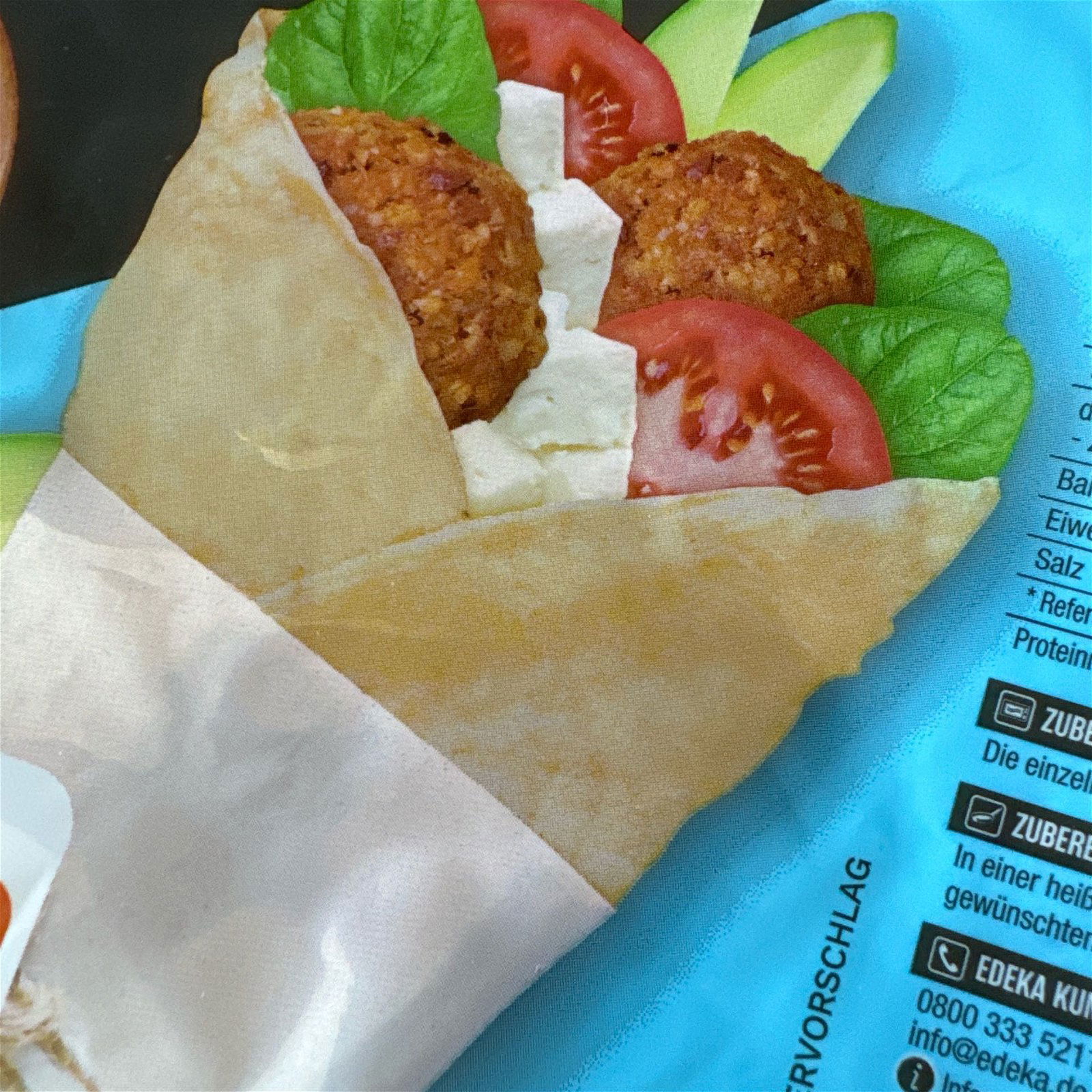 Selbstgemachte Eiweiß Wraps