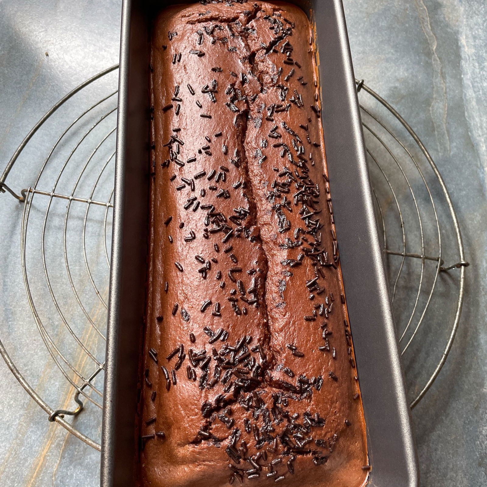 Gesunder Schokokuchen