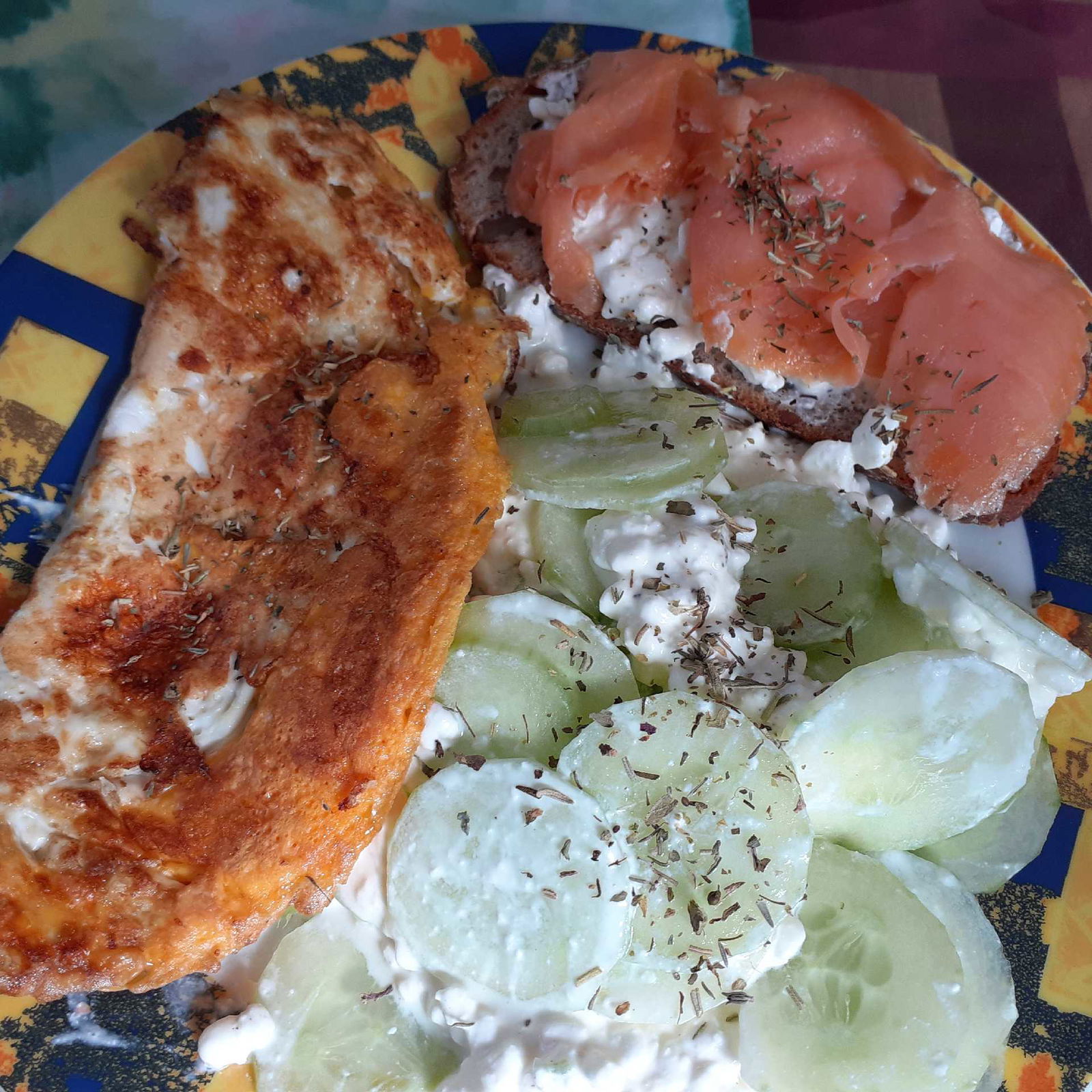 Proteinreiches Mittagessen