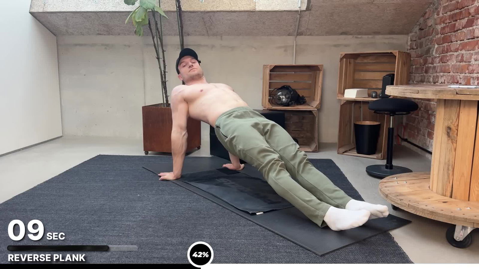 Rücken-Bizeps Workout