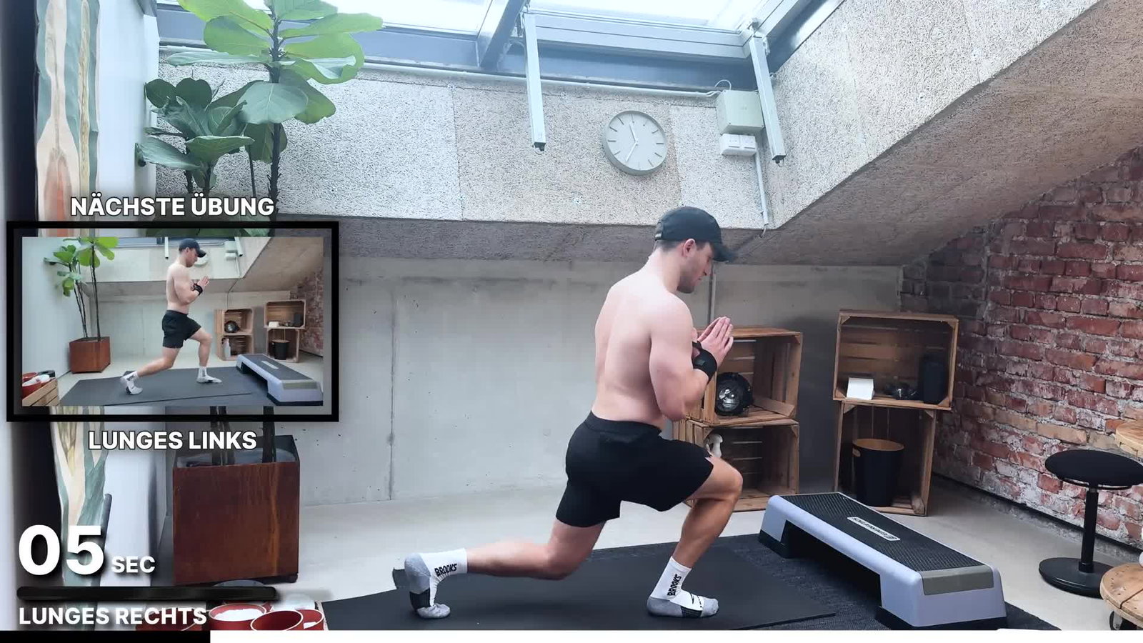 Workout für starkes Knie