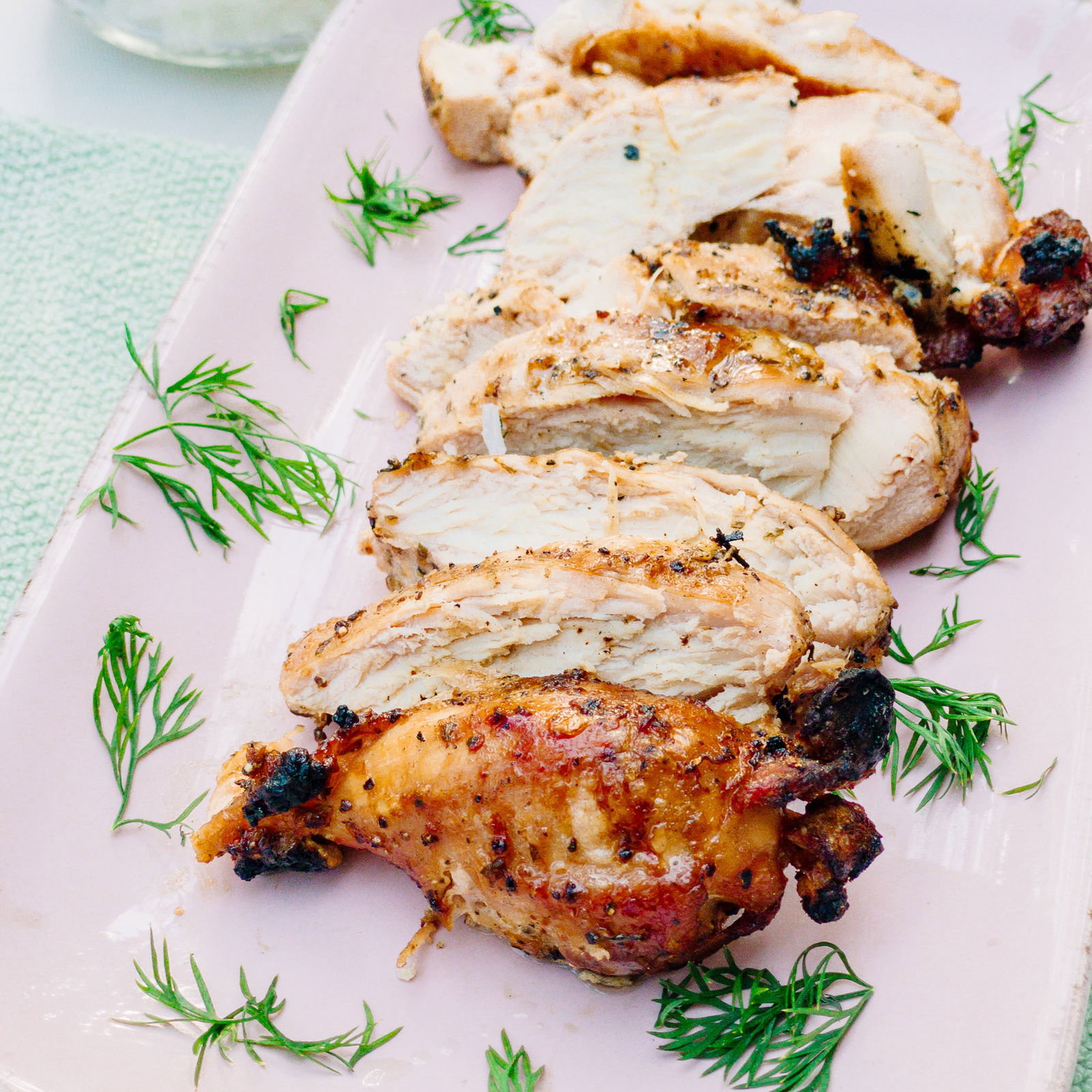 Chicken breast (chicken breast) without skin, raw