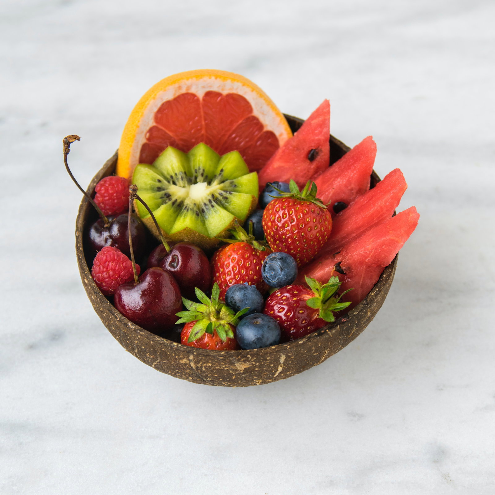 Geforene Himbeeren
