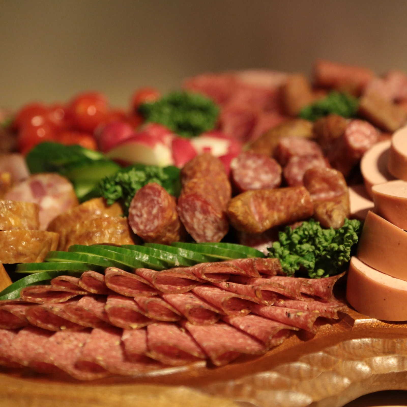 Poultry salami a Light
