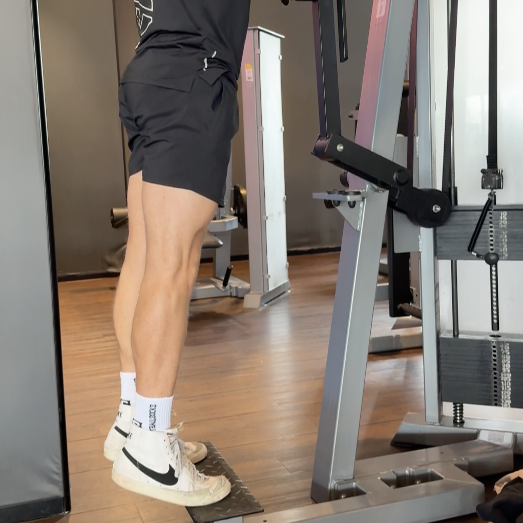 Calf raise Background