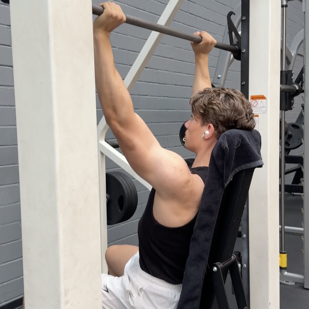 Shoulder press Background