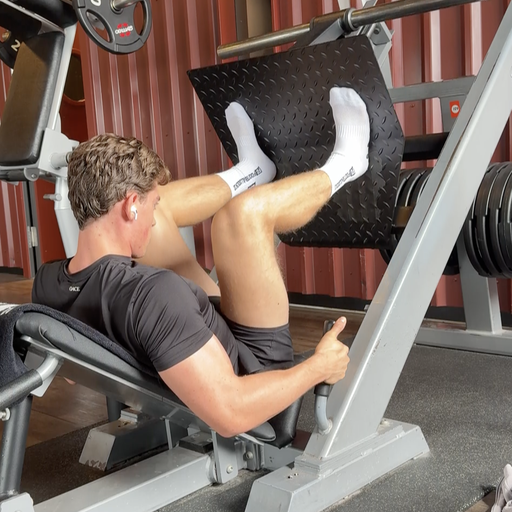 Leg press Background